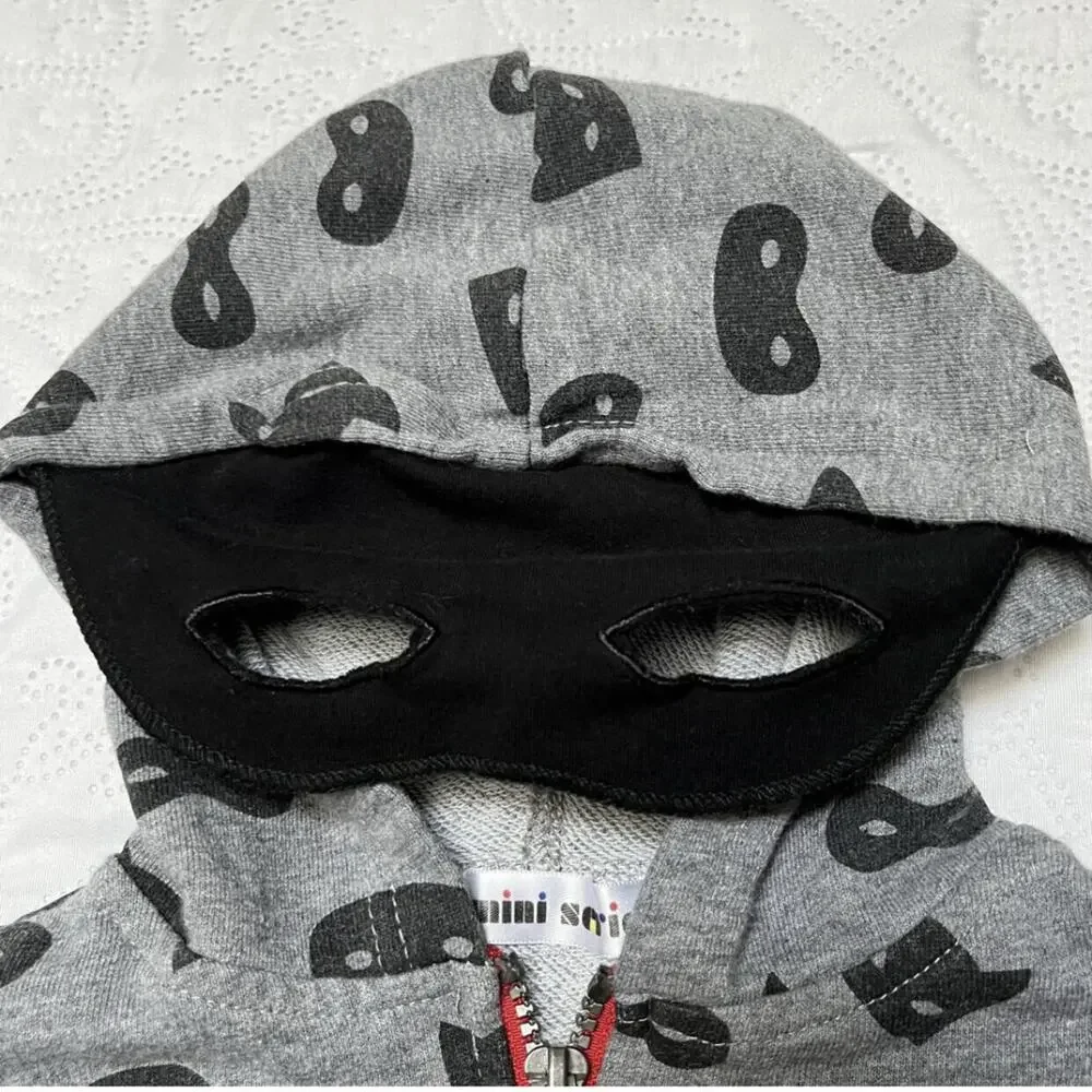 Mini Series Mask Print Jogger Set Size 4T
